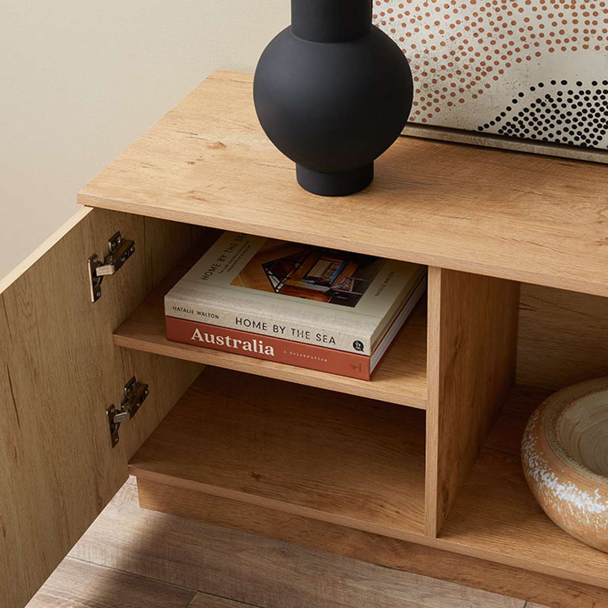 Zack Entertainment Unit - Natural - Image 2