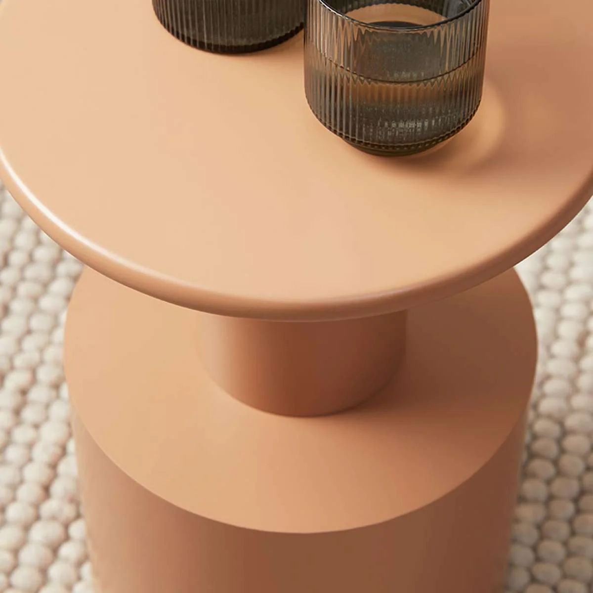 Zayne Side Table - Tan - Image 4