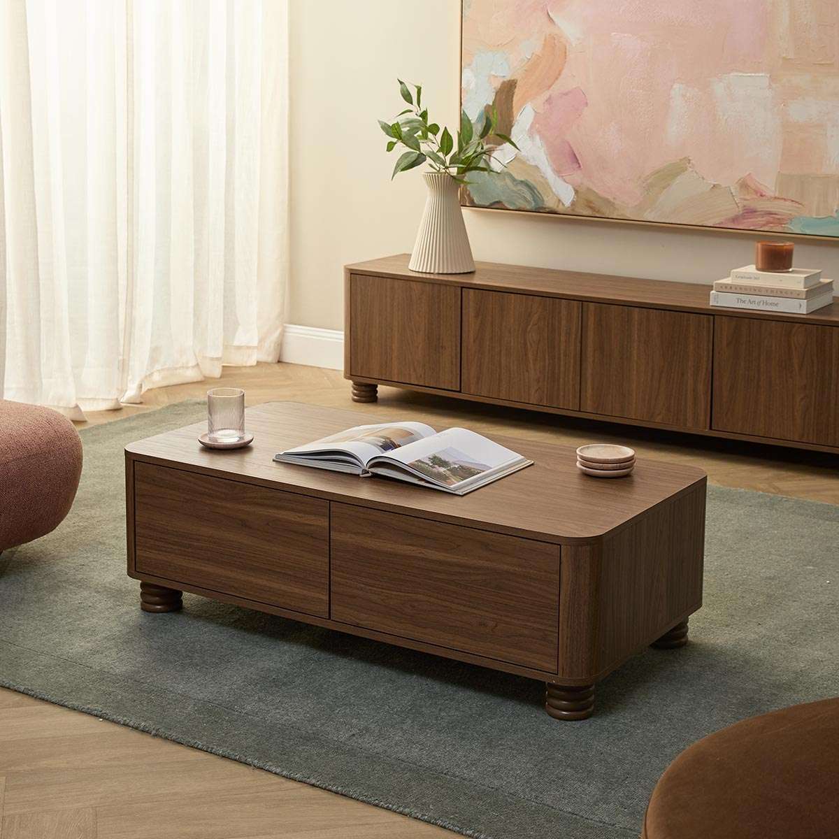 Ziggy Coffee Table - Walnut - Image 2